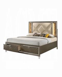 Skylar Full Bed W/Led & Storage
