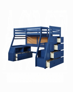 Jason II Twin Loft Bed W/Storage