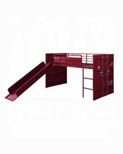 Cargo Twin Loft Bed W/Slide