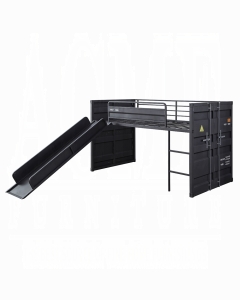 Cargo Twin Loft Bed W/Slide