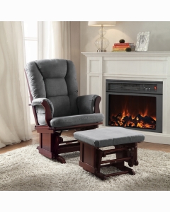 Adeliza Glider Chair & Ottoman