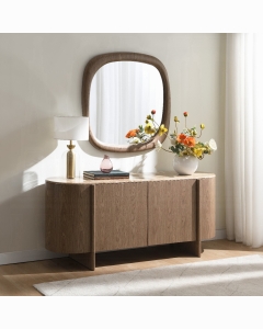 Markku Console Table w/Natural Marble