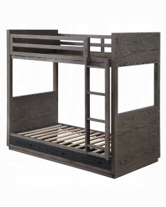 Estevon Twin/Twin Bunk Bed W/Storage