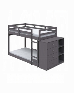 Gaston Twin/Twin Bunk Bed W/4 Drawers & 3 Compartments