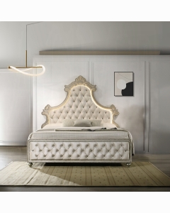 Lucienne Queen Bed W/LED