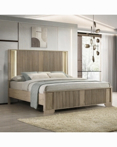 Lakkari Queen Bed w/LED