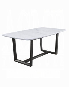 Madan Dining Table W/Marble Top