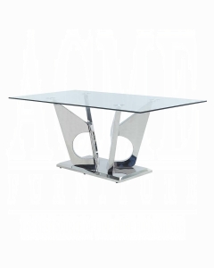 Azriel Dining Table W/Pedestal Base