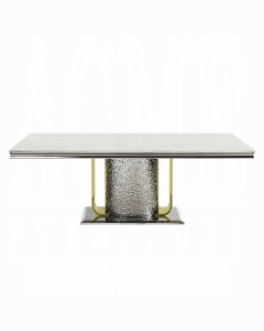 Fadri Dining Table W/Engineering Stone Top & Pedestal Base