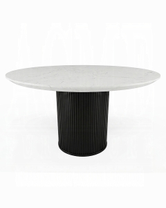 Jaramillo Round Dining Table W/Engineered Marble Top