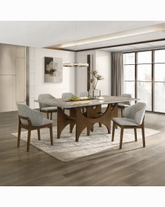 Oleia Dining Table w/Engineered Marble