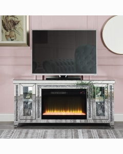 Noralie TV Stand W/Fireplace & LED