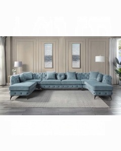 Zerah Sectional Sofa W/7 Pillows