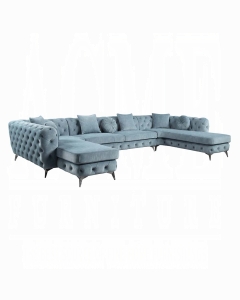 Zerah Sectional Sofa W/7 Pillows