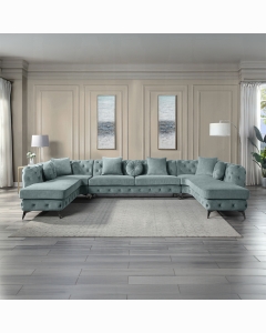 Zerah Sectional Sofa W/7 Pillows