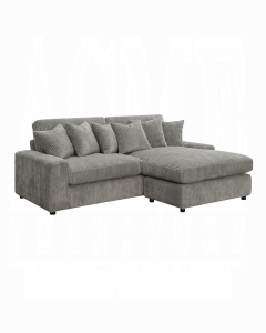 Tavia Reversible Sectional Sofa W/6 Pillows