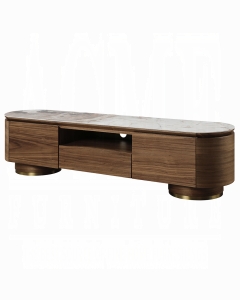 Willene TV Stand w/Ceramic Top