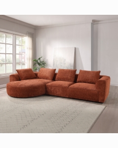 Aceso SECTIONAL SOFA W/4 PILLOWS