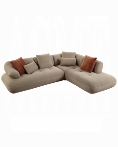 Carrick Sectional Sofa w/6 Pillows