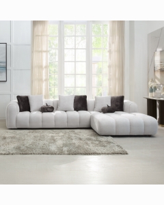 Manilla Sectional Sofa w/8 Pillows