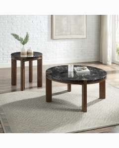 Estella Coffee Table w/Marble Top