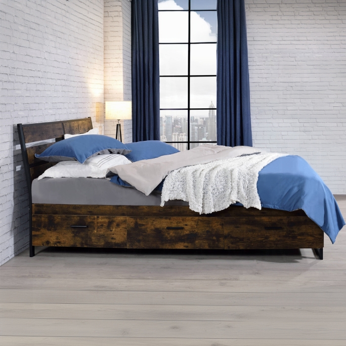 Juvanth Queen Bed W/Storage