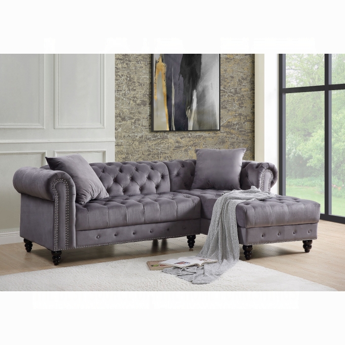 Adnelis Sectional Sofa W/2 Pillows