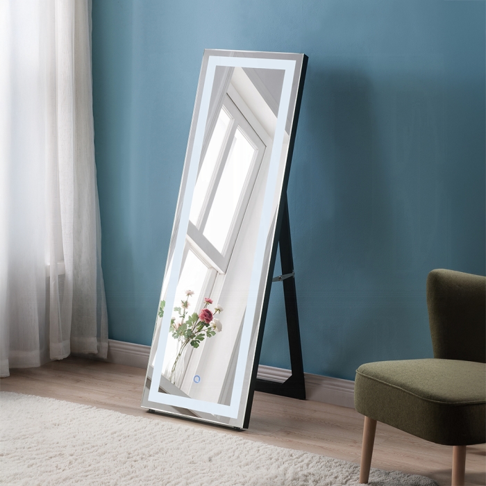 Dominic Floor Mirror W/LED