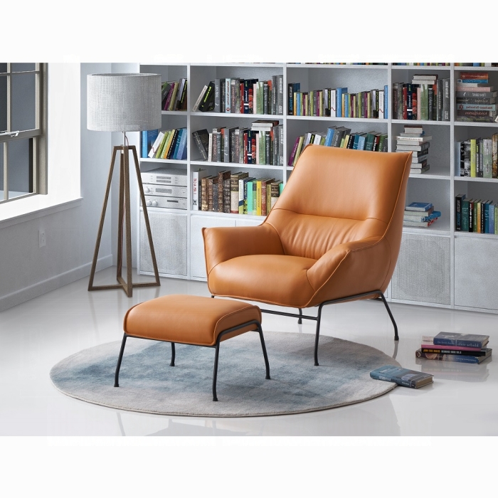 Jabel Accent Chair & Ottoman