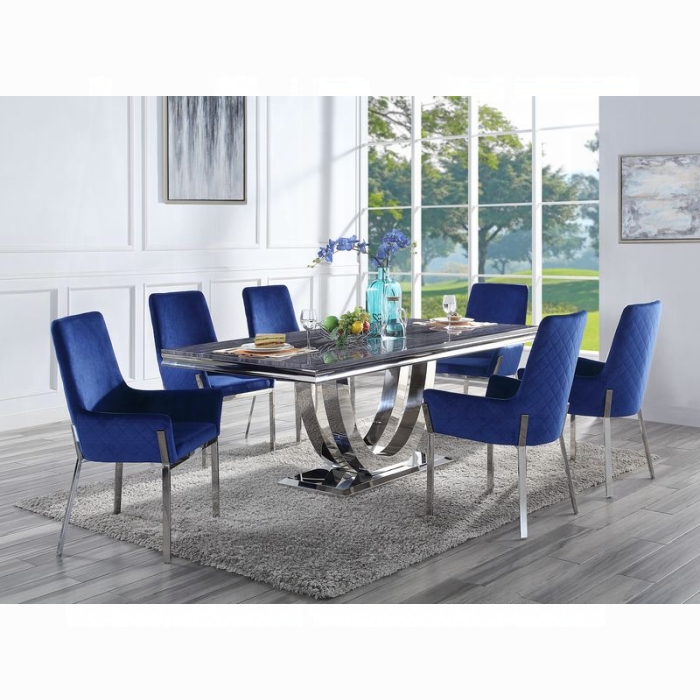 Cambrie Dining Table W/Engineering Stone Top