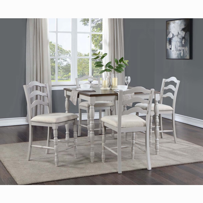 Bettina 5PC Pack Counter Height Table Set