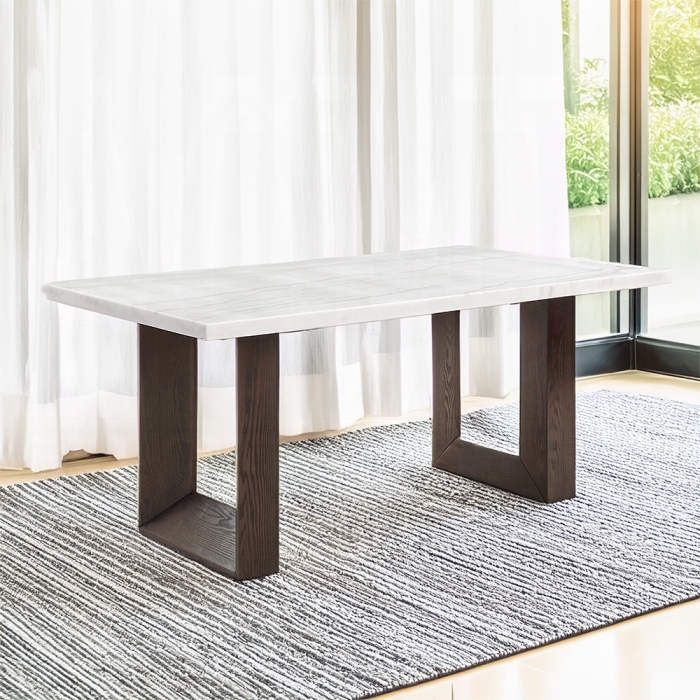 Edwyn Dining Table w/Marble Top