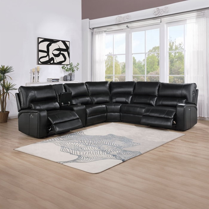 Saul Power Motion Sectional Sofa